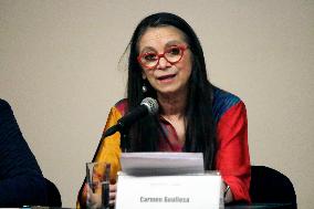 Maria Del Carmen Boullosa Receive  Ines Arredondo Award