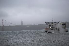 Heavy Rains In Lisbon