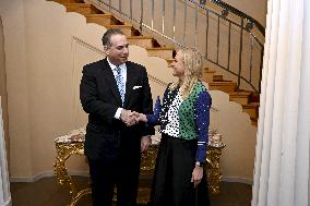 Montenegro's Foreign Minister Filip Ivanovic visits Finland