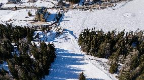 Climate Change Impact: European Ski Slopes Increasingly Depend on Artificial Snow