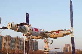 Chinese Aerospace Technology Model Works Made From Waste Materia