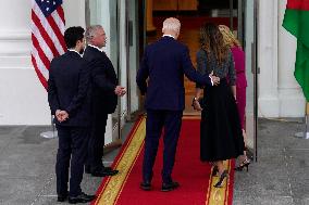 Joe Biden welcomes Jordan King Abdullah II - Washington