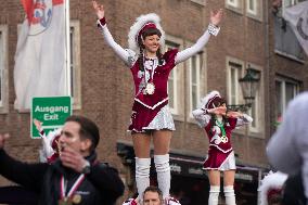 Rose Monday Parade In Duesseldorf