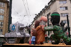 Rose Monday Parade In Duesseldorf