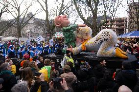 Rose Monday Parade In Duesseldorf