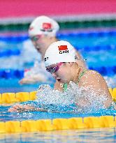 (SP)QATAR-DOHA-SWIMMING-WORLD AQUATICS CHAMPIONSHIPS-WOMEN'S 100M BREASTSTROKE