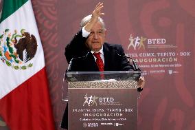 Mexico’s President Lopez Obrador Inaugurates Technological Baccalaureate School