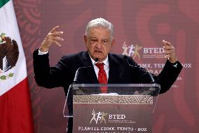 Mexico’s President Lopez Obrador Inaugurates Technological Baccalaureate School