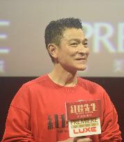 Actor Andy Lau's New Movie Roadshow in Hangzhou