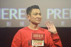 Actor Andy Lau's New Movie Roadshow in Hangzhou