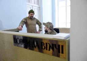 Recruitment centre of Da Vinci Wolves Battalion opens in Kyiv