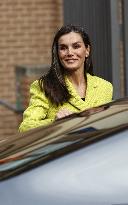 Queen Letizia Working Meeting - Madrid