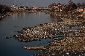 Low Water Levels In River Jhelum