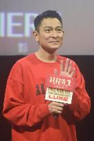 Actor Andy Lau's New Movie Roadshow in Hangzhou
