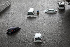 Severe Flooding Hits Antalya