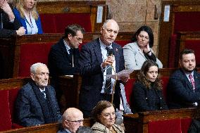 Questions to the government at the National Assembly - Paris