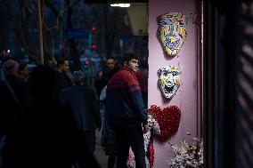 Iran-Valentine’s Day Shopping In Tehran