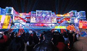 3D Light Show in Shanghai