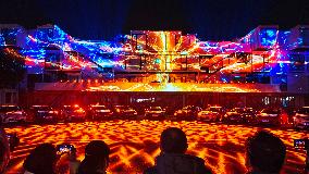 3D Light Show in Shanghai