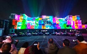 3D Light Show in Shanghai