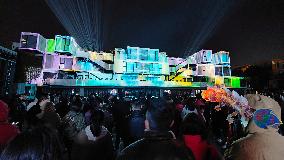 3D Light Show in Shanghai