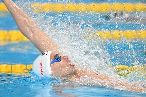 (SP)QATAR-DOHA-SWIMMING-WORLD AQUATICS CHAMPIONSHIPS-MEN'S 100M BACKSTROKE