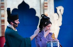 ITALY-VENICE-CARNIVAL-CHINESE COSTUME SHOW