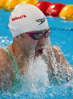 (SP)QATAR-DOHA-SWIMMING-WORLD AQUATICS CHAMPIONSHIPS-WOMEN'S 100M BREASTSTROKE