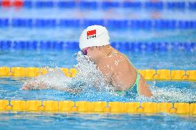 (SP)QATAR-DOHA-SWIMMING-WORLD AQUATICS CHAMPIONSHIPS-WOMEN'S 100M BREASTSTROKE