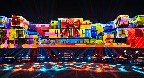 3D Light Show in Shanghai