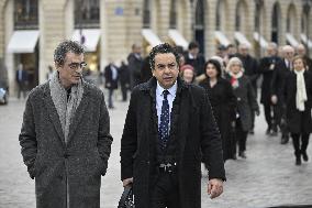 National Tribute To Robert Badinter - Paris