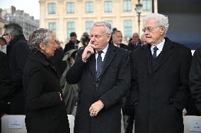 National Tribute To Robert Badinter - Paris