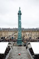 National Tribute To Robert Badinter - Paris