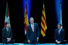 King Felipe At New Promotion Of Judges Presentation - Barcelona