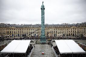 National Tribute To Robert Badinter - Paris