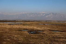 Dry Lakes And Rivers In Kashmir