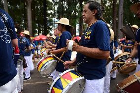 Carnival Block Galo Da Madrugada, In São Paulo