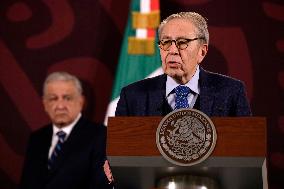 Mexico’s President Lopez Obrador Press Conference