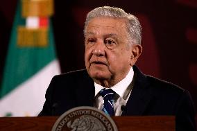 Mexico’s President Lopez Obrador Press Conference