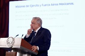 Mexico’s President Lopez Obrador Press Conference