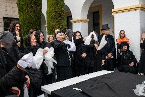 The Burial Of The Sardine In Spain.