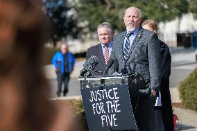 Press Conference On Abortion Case At U.S. Capitol