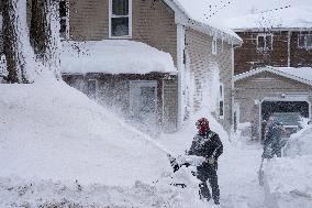 Nova Scotia Gets Even More Snow - Canada