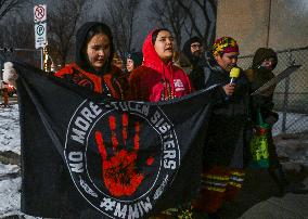 Annual Women's Memorial March In Edmonton