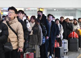 China Railways Entered Peak Passenger Traffic For Returning Trips