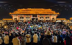 Folk Performances Celebrating Lunar Year