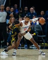 (SP)U.S.-SAN FRANCISCO-BASKETBALL-NBA-CLIPPERS VS WARRIORS