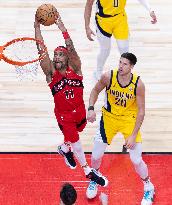 (SP)CANADA-TORONTO-BASKETBALL-NBA-PACERS VS RAPTORS