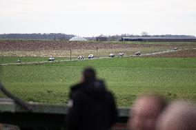 PM Attal Visits A Cattle Farm - Janvilliers