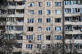 Lviv after Russian missile attack on Ukraine